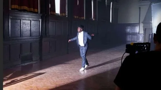 Maurice Chestnut dancing in Tap With Me