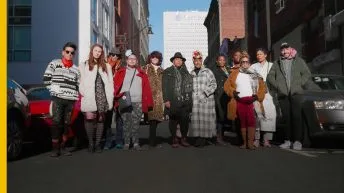 Four Corners Public Arts artist group, murals, Newark